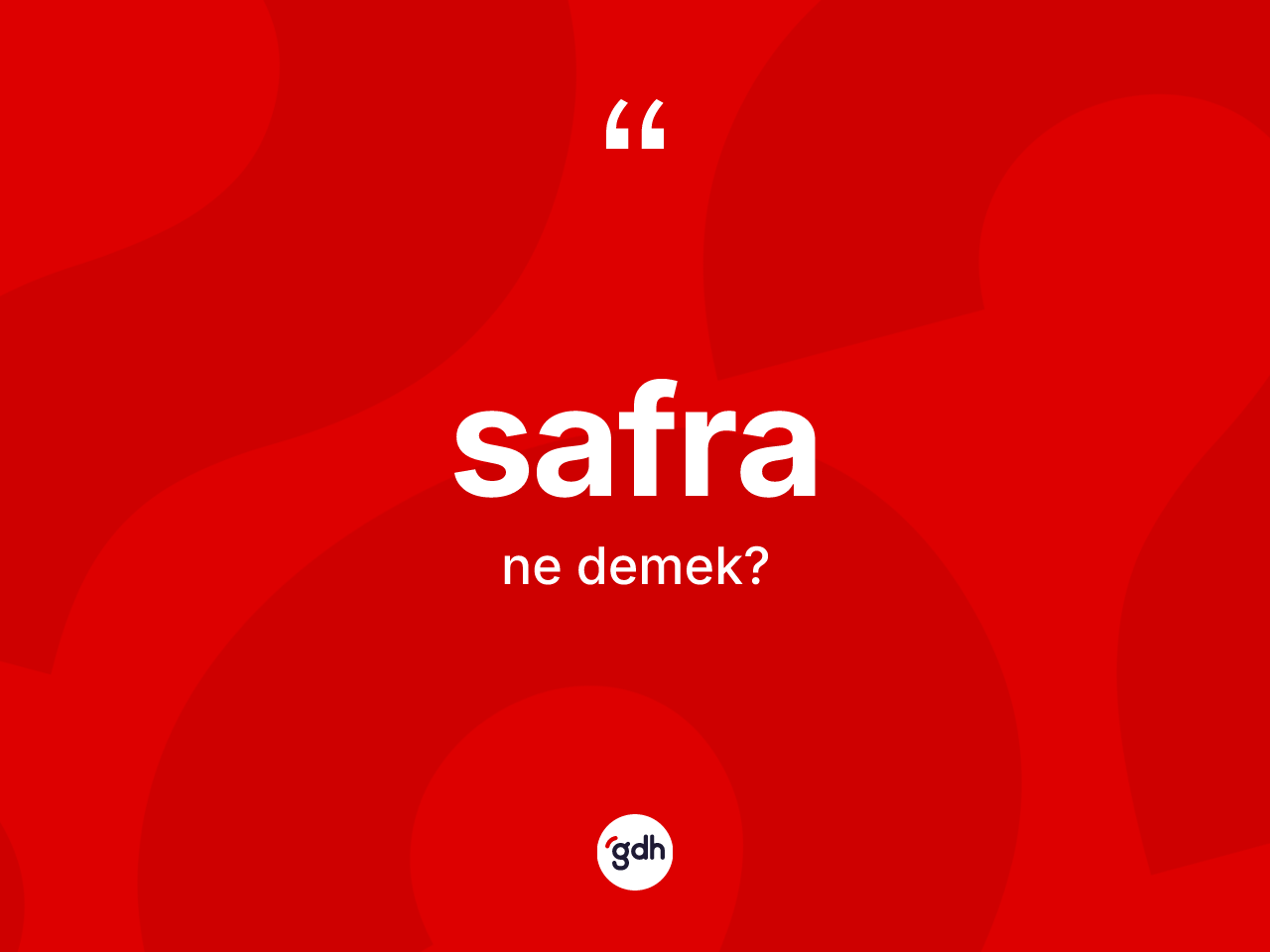 Safra kelimesinin anlamı nedir? Safra kelimesinin TDK'ya göre açıklaması nedir?