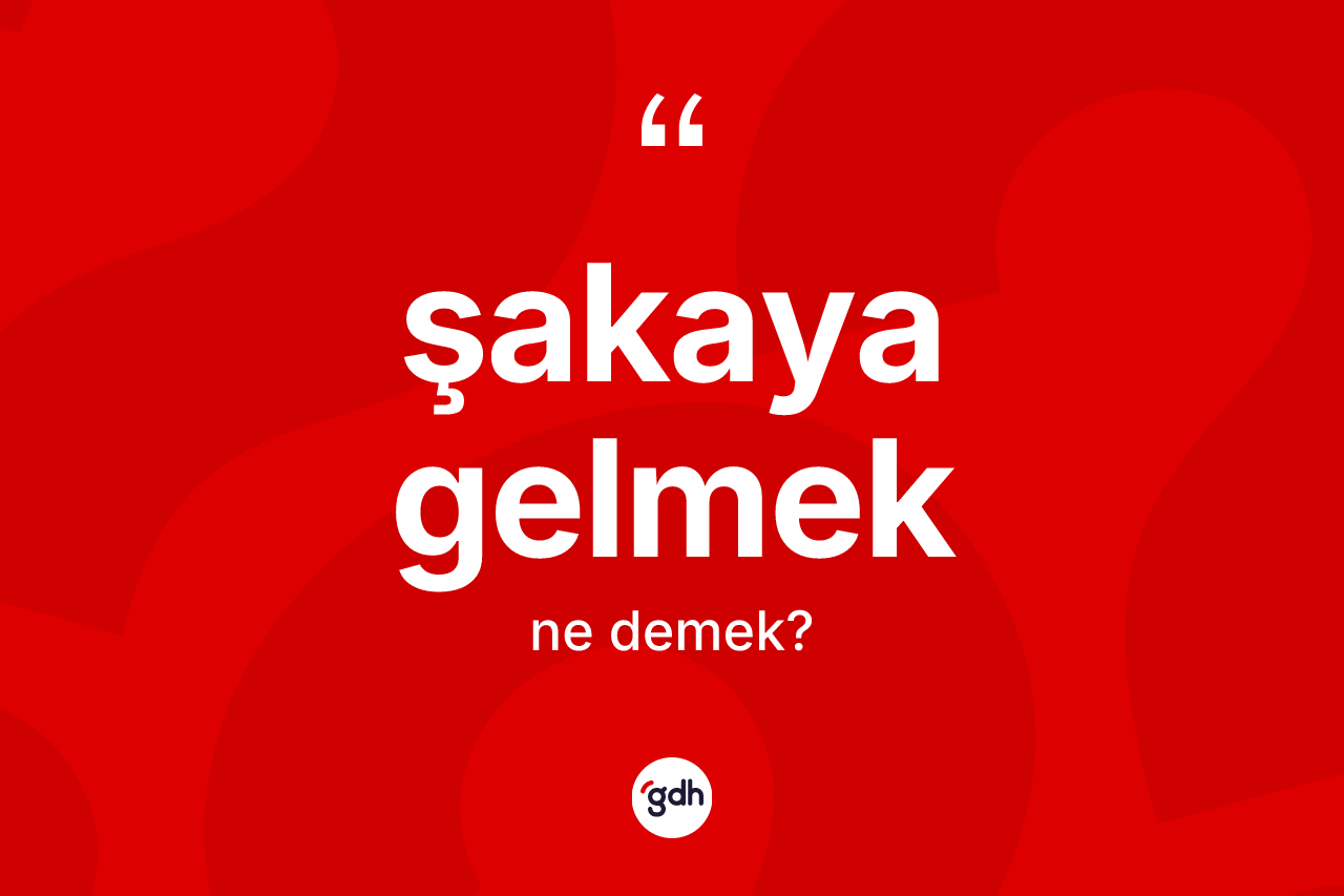 Şakaya gelmek ifadesinin tanımı nedir? Şakaya gelmek ifadesi hangi durumlarda kullanılır