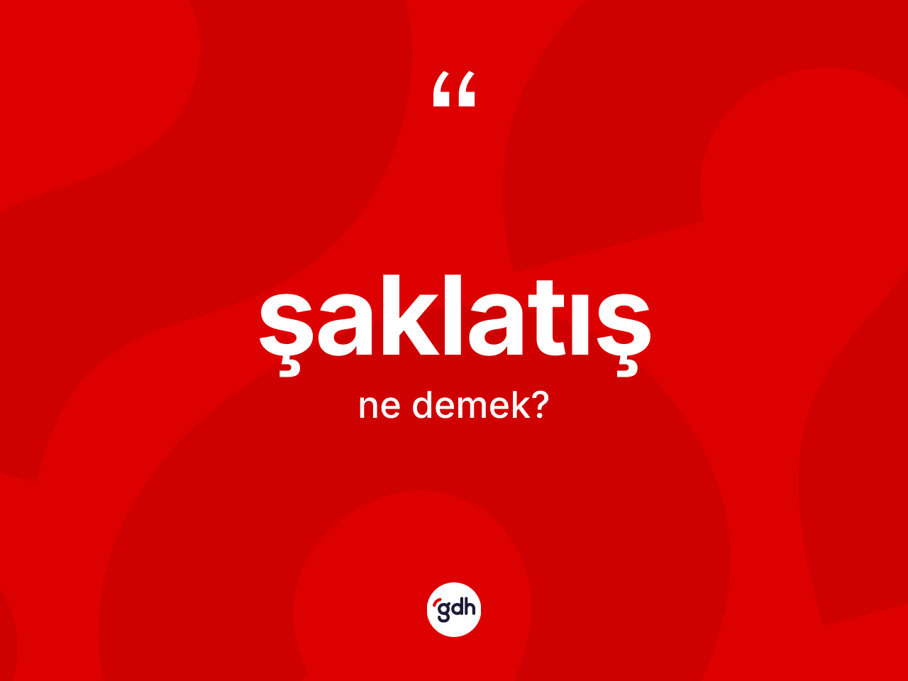 Şaklatış kelimesi nedir? Şaklatışın TDK'ya göre anlamı nedir?