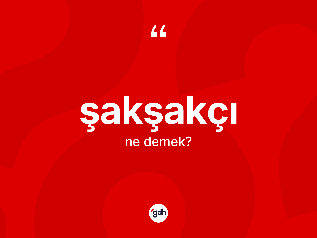 Şakşakçı ne anlama gelir? Şakşakçı kelimesinin TDK anlamı nedir?