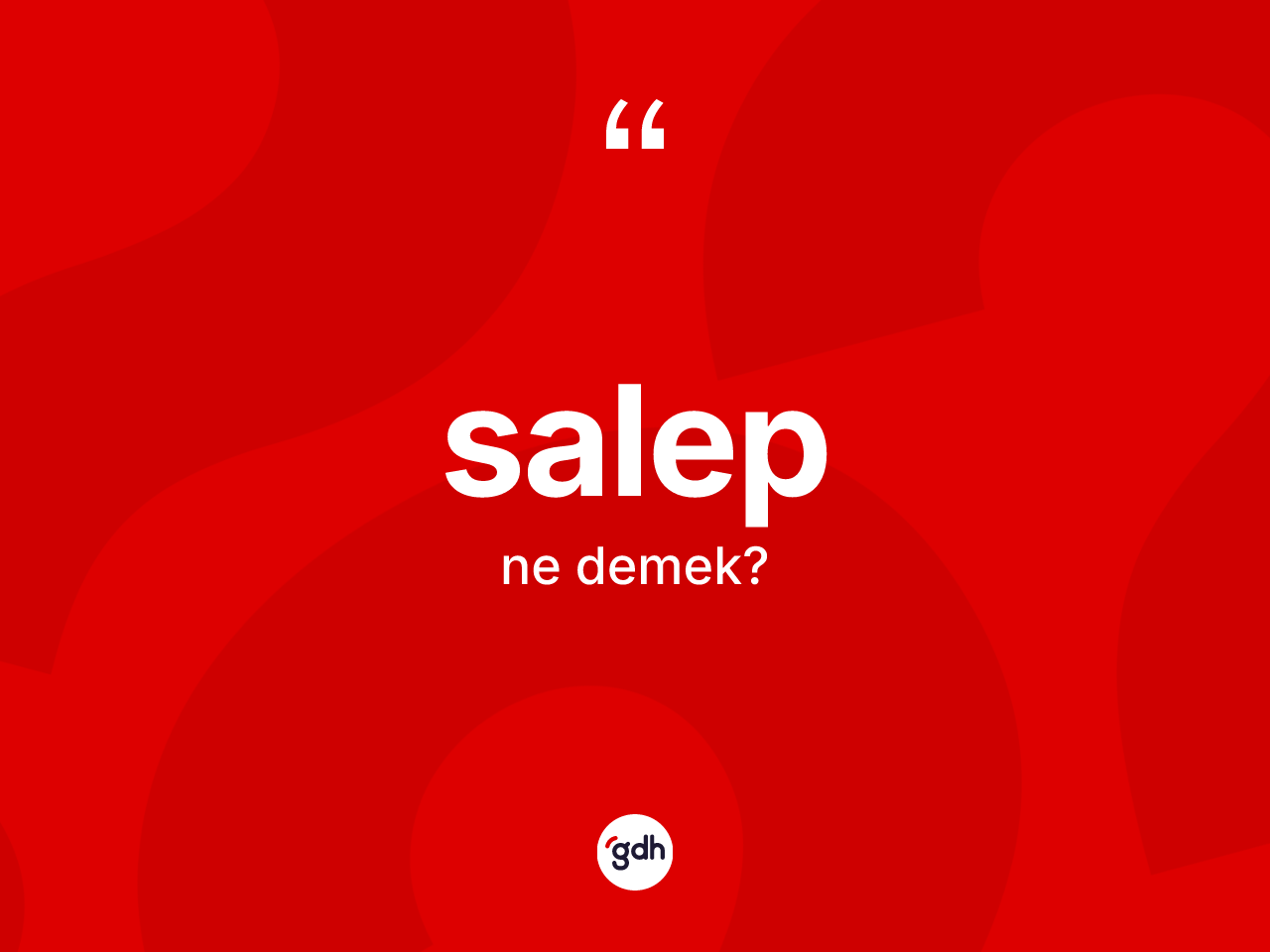 Salep kelimesi ne demek? Salep kelimesinin özellikleri nelerdir?