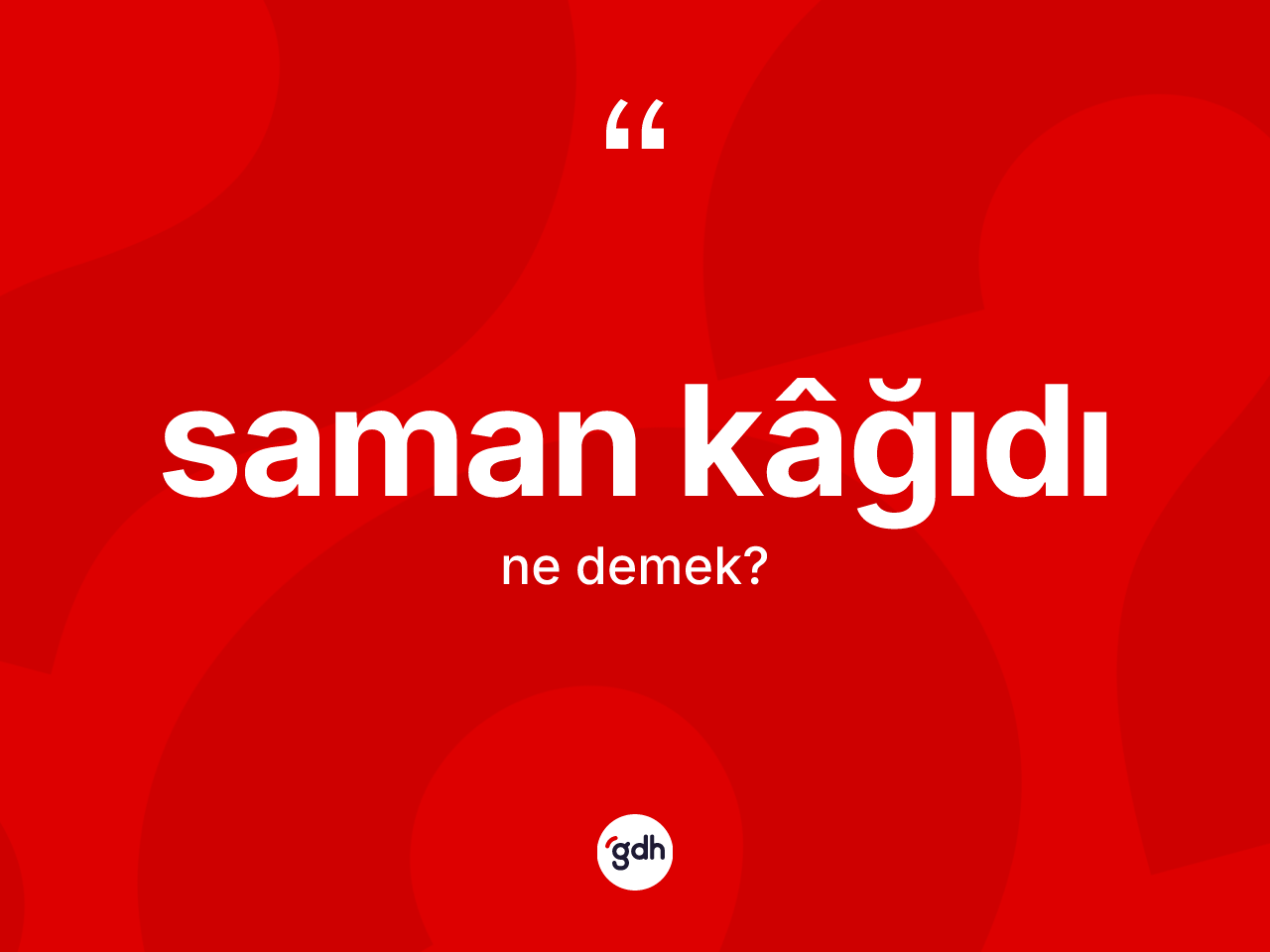 Saman kâğıdı ne anlama gelir? Saman kâğıdı kelimesinin özellikleri nelerdir?