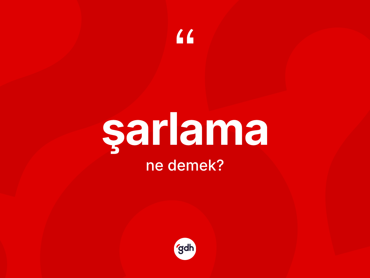 Şarlama ne demek? Şarlamanın TDK'ya göre anlamı nedir?