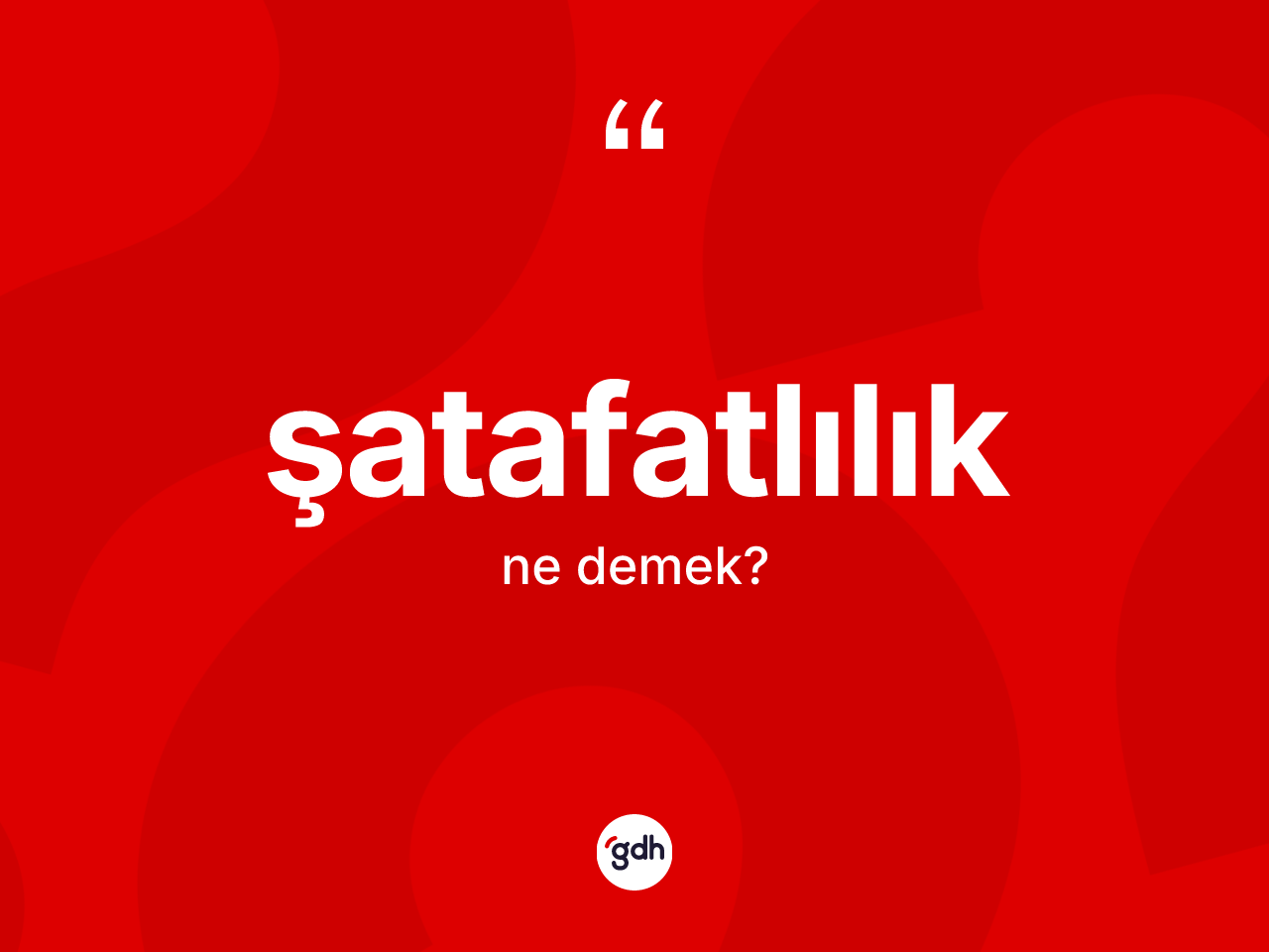 Şatafatlılık ne demek? Şatafatlılık kelimesinin TDK anlamı nedir?