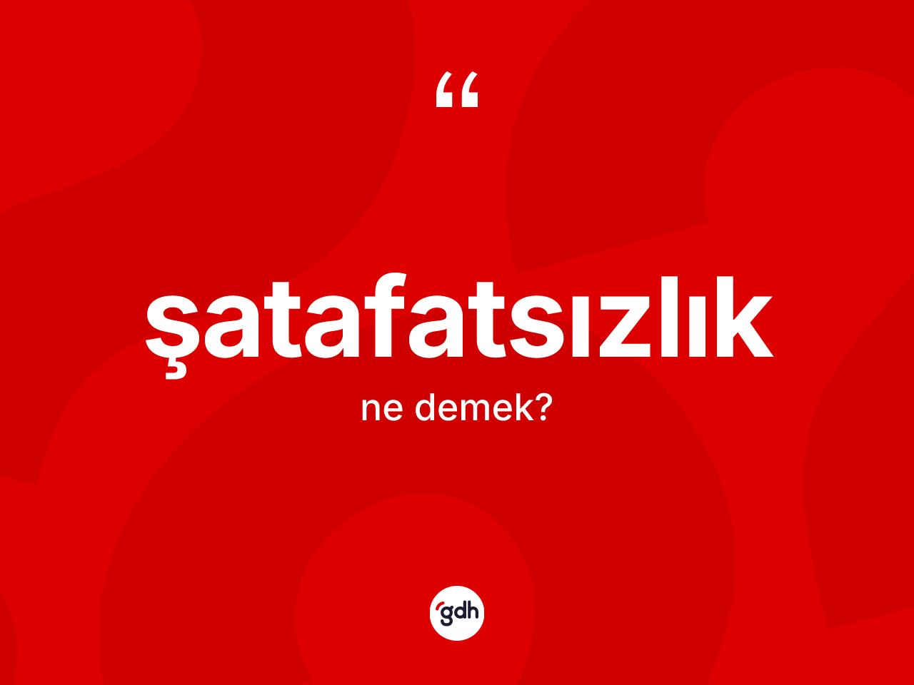 Şatafatsızlık kelimesi ne demek? Şatafatsızlığın sözlükteki anlamı nedir?