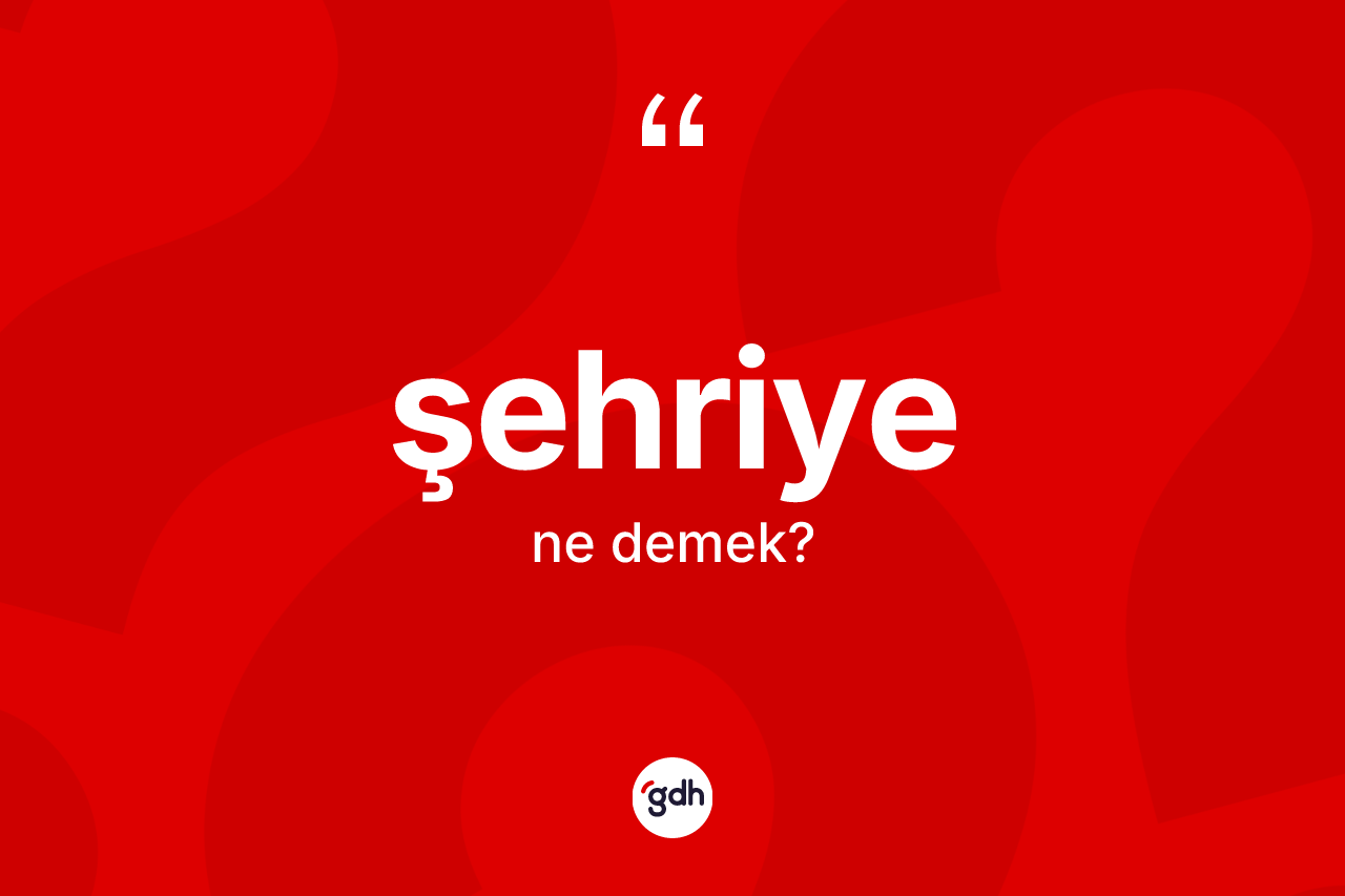 Şehriye ne demek? Şehriyenin halk arasındaki kullanımı nasıldır?
