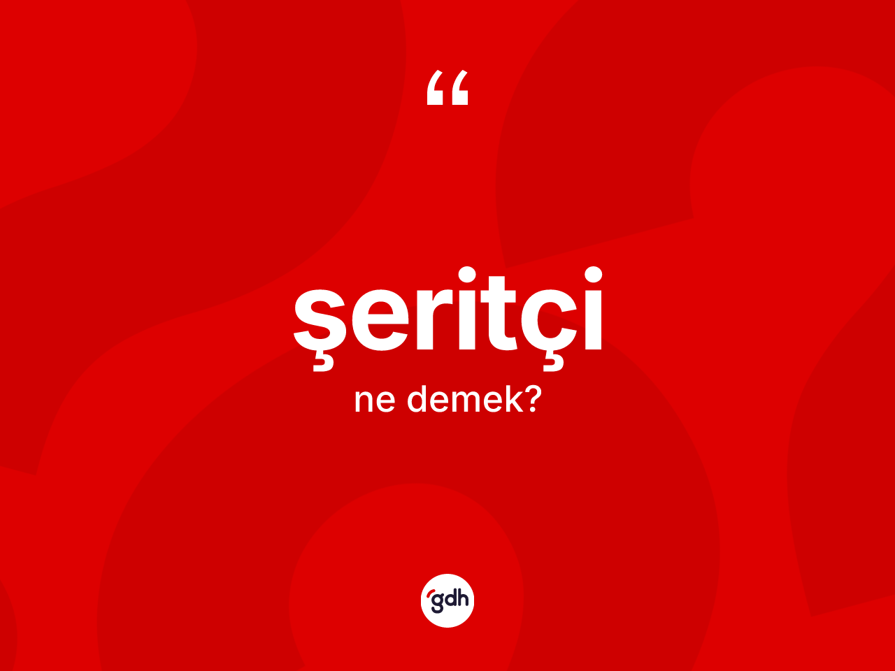 Şeritçi nedir? Şeritçi kelimesinin TDK anlamı nedir?
