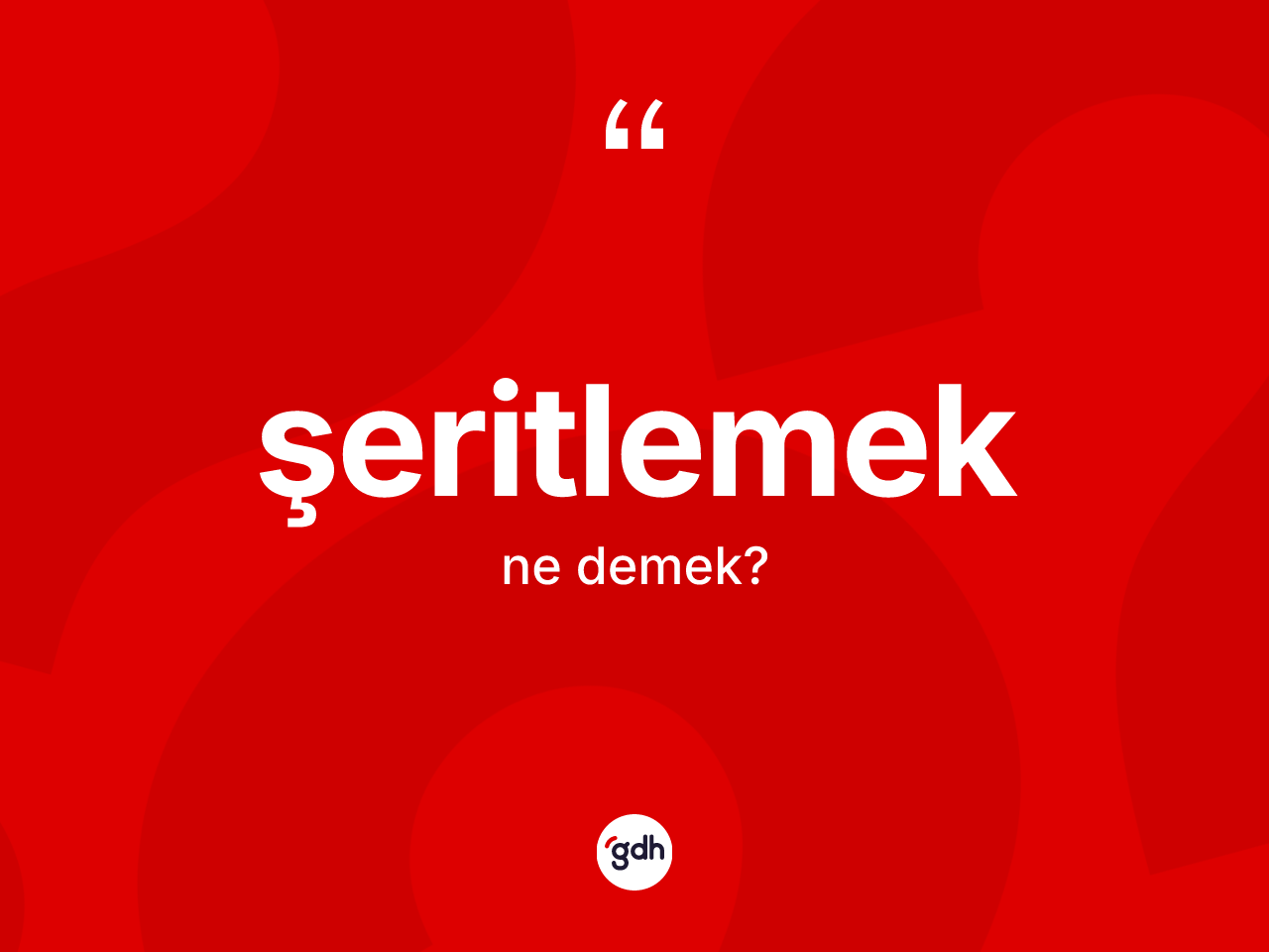 Şeritlemek kelimesinin sözlükteki tanımı nedir? Şeritlemek kelimesinin TDK'ya göre açıklaması nedir?