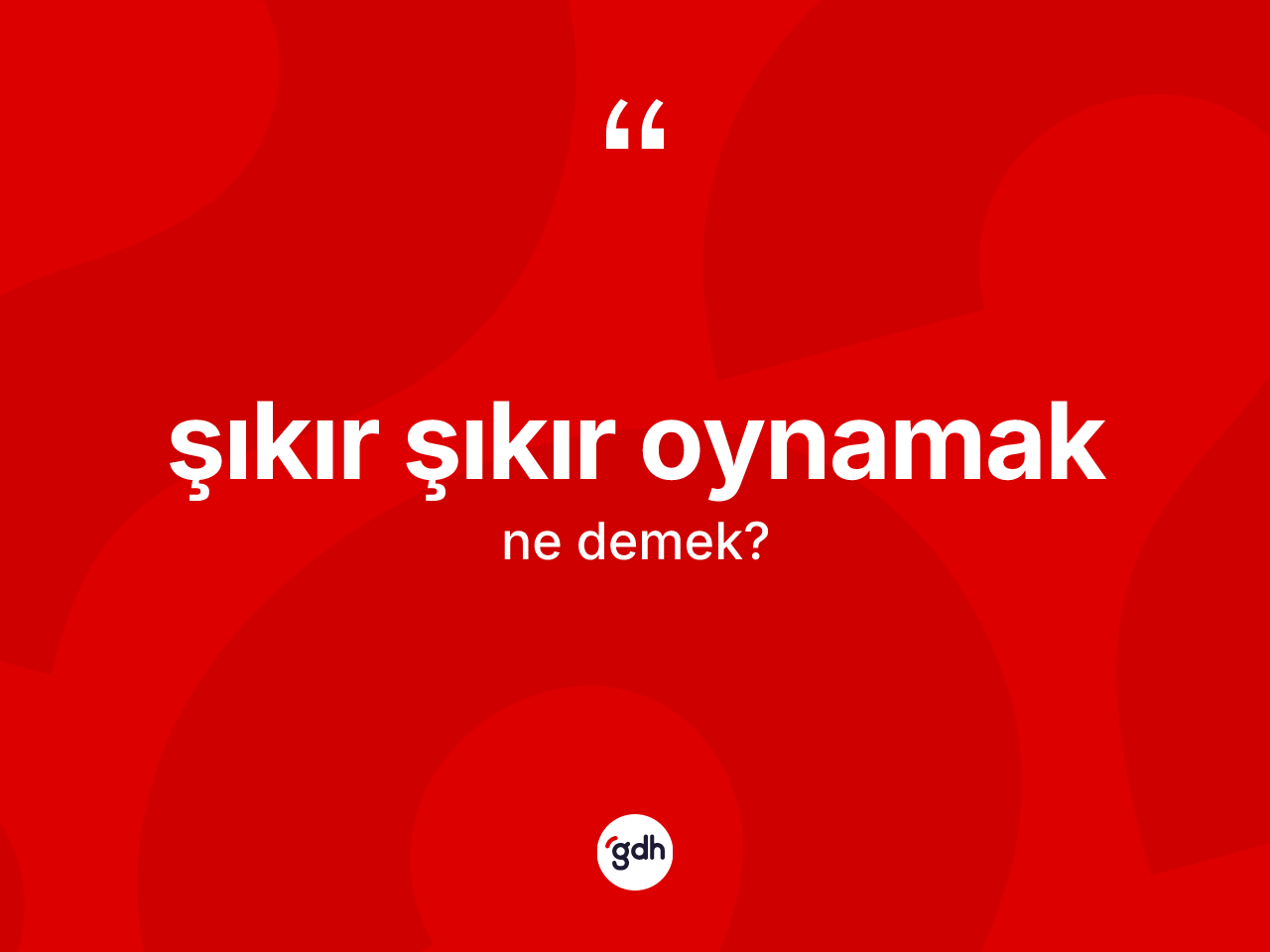 Şıkır şıkır oynamak ifadesinin sözlükteki anlamı nedir? Şıkır şıkır oynamak ifadesinin TDK'ya göre anlamı nedir?