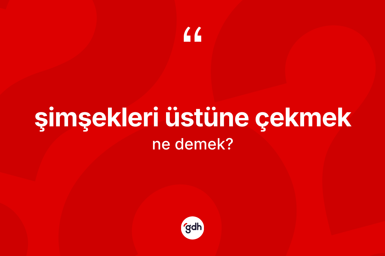 Şimşekleri üstüne çekmek ifadesinin kısaca tanımı nedir? Şimşekleri üstüne çekmek ifadesi nerede kullanılır?