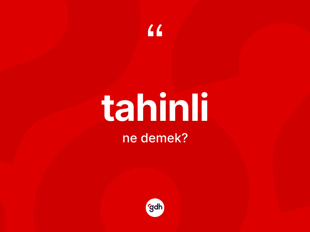 Tahinli ne anlama gelir? Tahinlinin halk arasındaki kullanımı nasıldır?