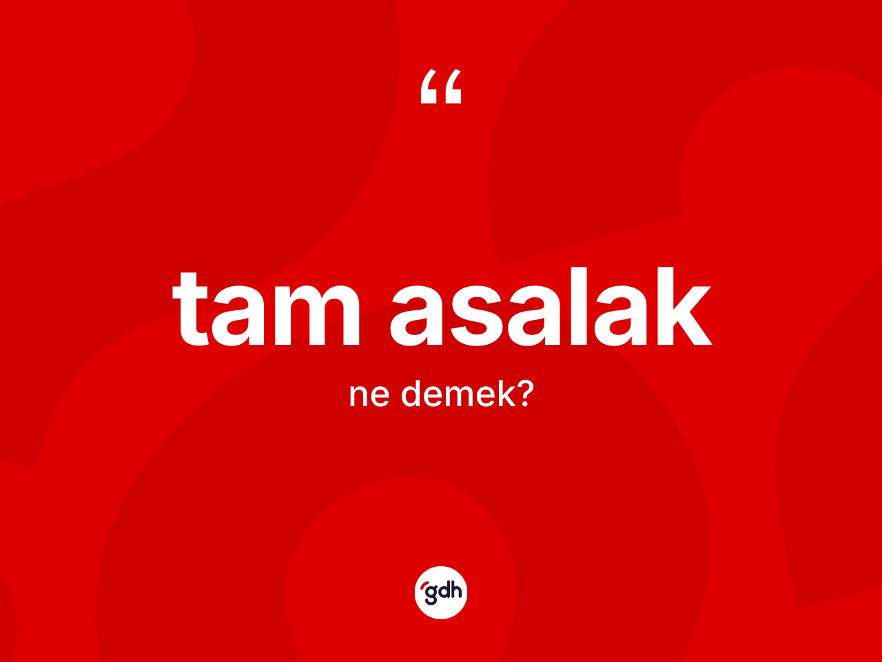 Tam asalak ne anlama gelir? Tam asalak kelimesinin kaç farklı anlamı var?