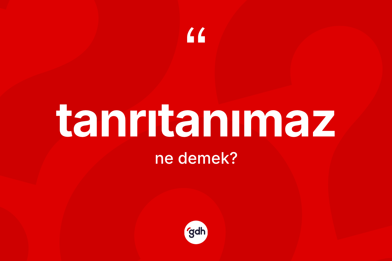 Tanrıtanımaz ne demek? Tanrıtanımazın TDK'ya göre anlamı nedir?