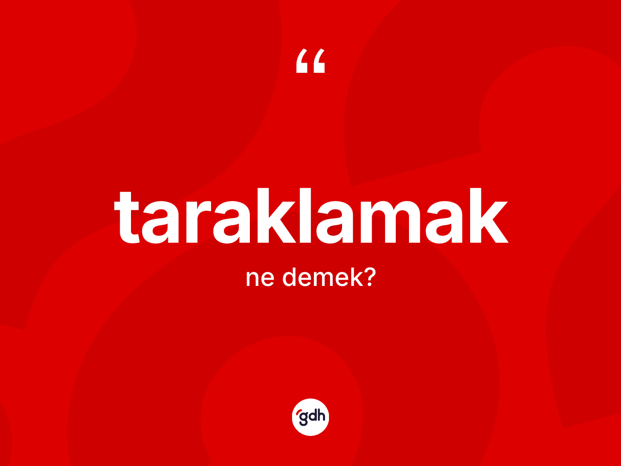 Taraklamak kelimesinin tanımı nedir? Taraklamak kelimesinin kaç farklı anlamı var?