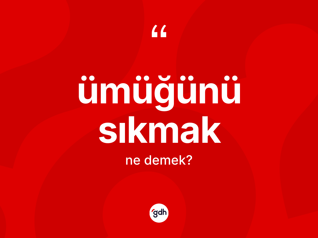 Ümüğünü sıkmak ifadesi ne anlama gelir? Ümüğünü sıkmak ifadesinin TDK'ya göre açıklaması nedir?