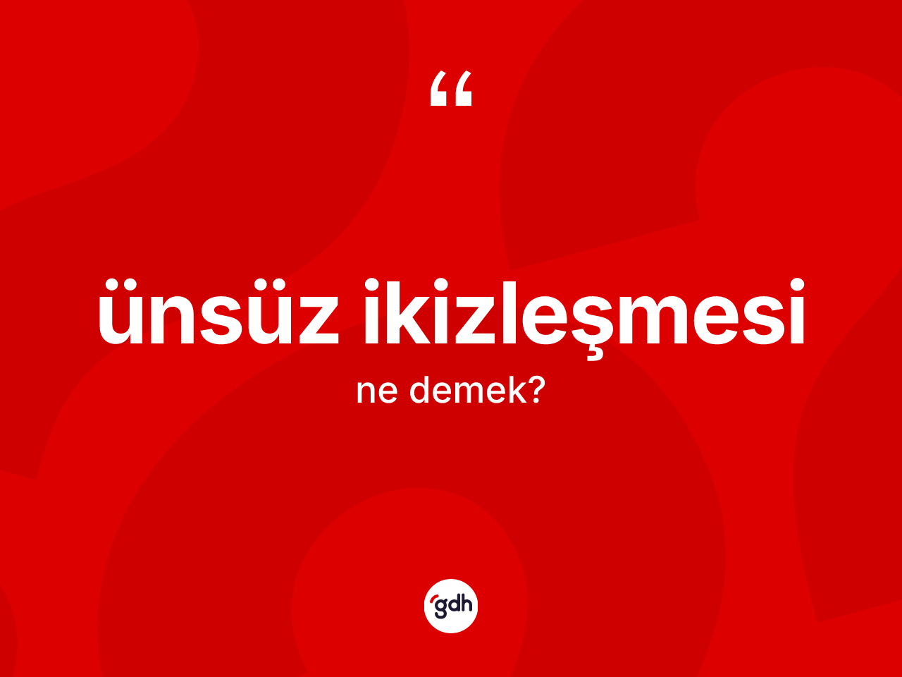 Ünsüz ikizleşmesi kelimesinin tanımı nedir? Ünsüz ikizleşmesinin TDK'ya göre anlamı nedir?
