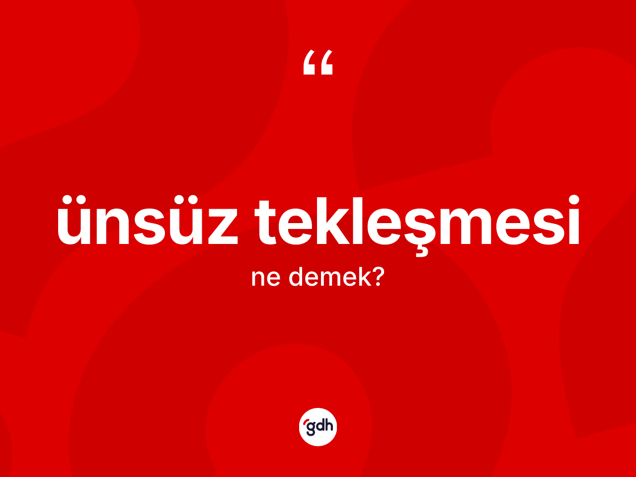 Ünsüz tekleşmesi nedir? Ünsüz tekleşmesi kelimesinin TDK'ya göre açıklaması nedir?