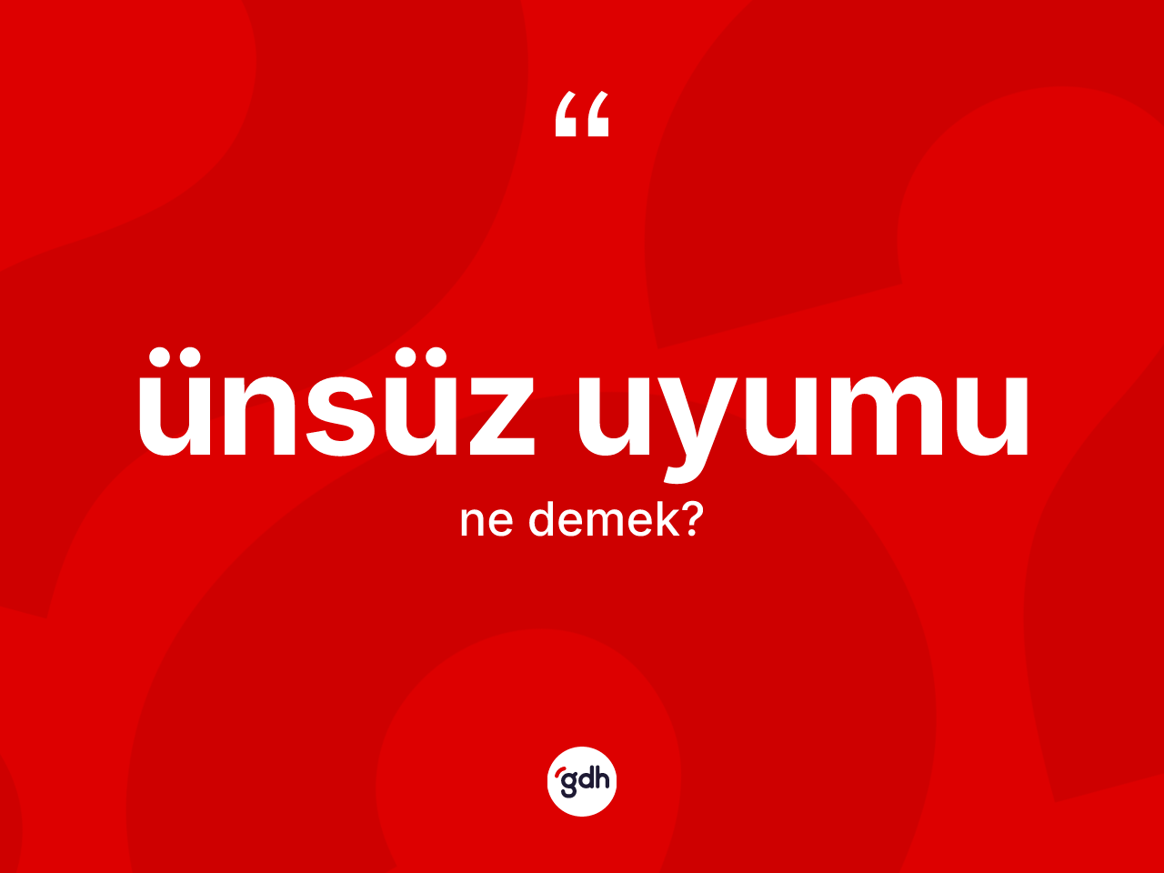 Ünsüz uyumu kelimesinin sözlükteki tanımı nedir? Ünsüz uyumunun TDK'ya göre anlamı nedir?