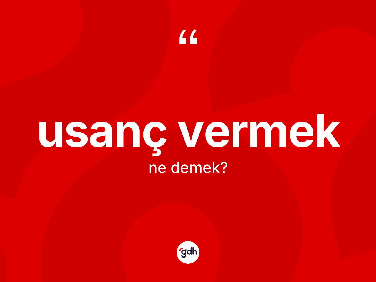 Usanç vermek ifadesinin tanımı nedir? Usanç vermek ifadesi nerede kullanılır?