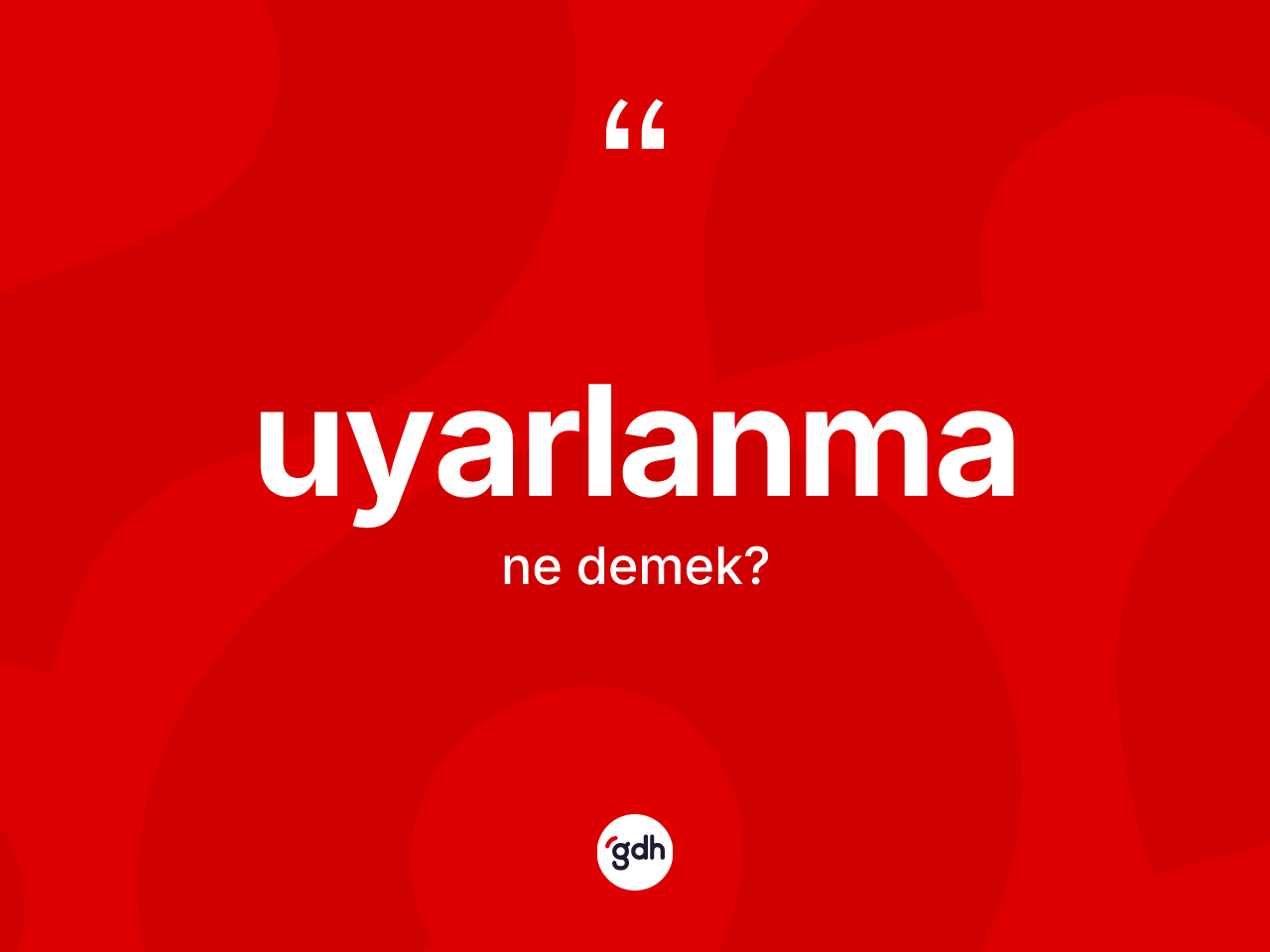 Uyarlanma kelimesinin sözlükteki tanımı nedir? Uyarlanmanın sözlükteki anlamı nedir?