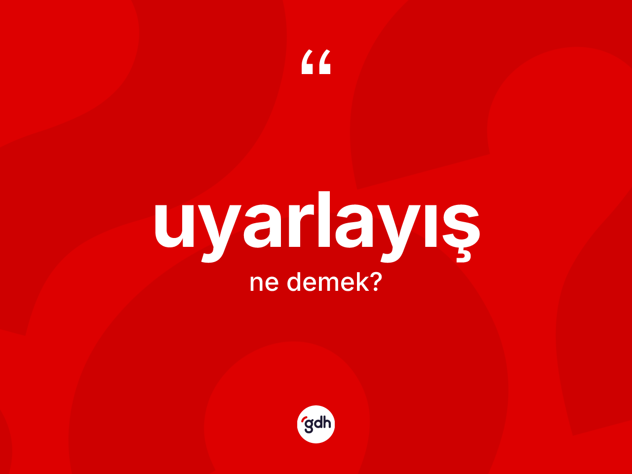 Uyarlayış kelimesinin sözlükteki tanımı nedir? Uyarlayışın kısaca tanımı nedir?