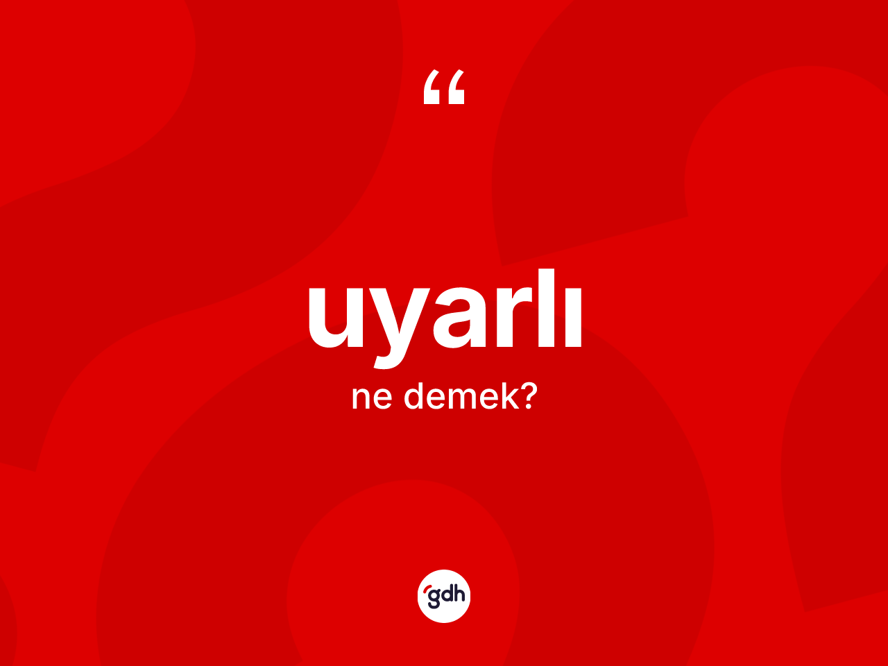 Uyarlı kelimesinin sözlükteki tanımı nedir? Uyarlı kelimesinin TDK'ya göre açıklaması nedir?