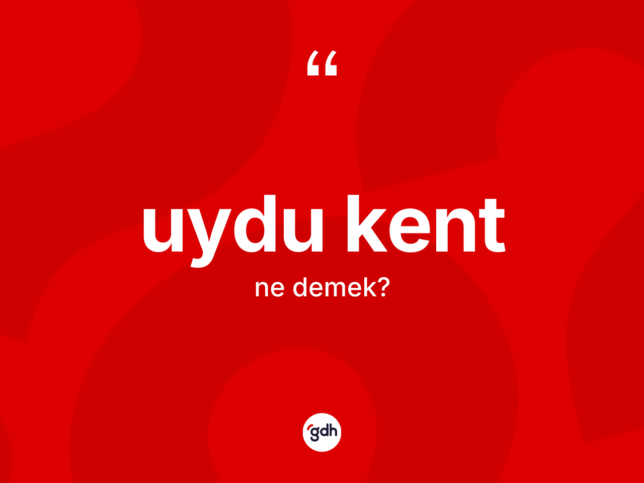 Uydu kent kelimesi ne demek? Uydu kentin TDK'ya göre anlamı nedir?