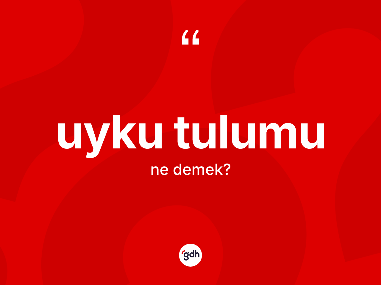 Uyku tulumu kelimesinin sözlükteki tanımı nedir? Uyku tulumu kelimesinin TDK anlamı nedir?