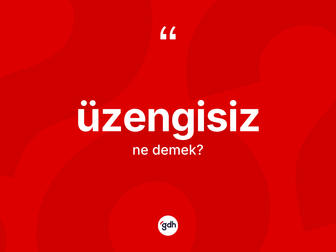 Üzengisiz kelimesi nedir? Üzengisizin TDK'ya göre anlamı nedir?
