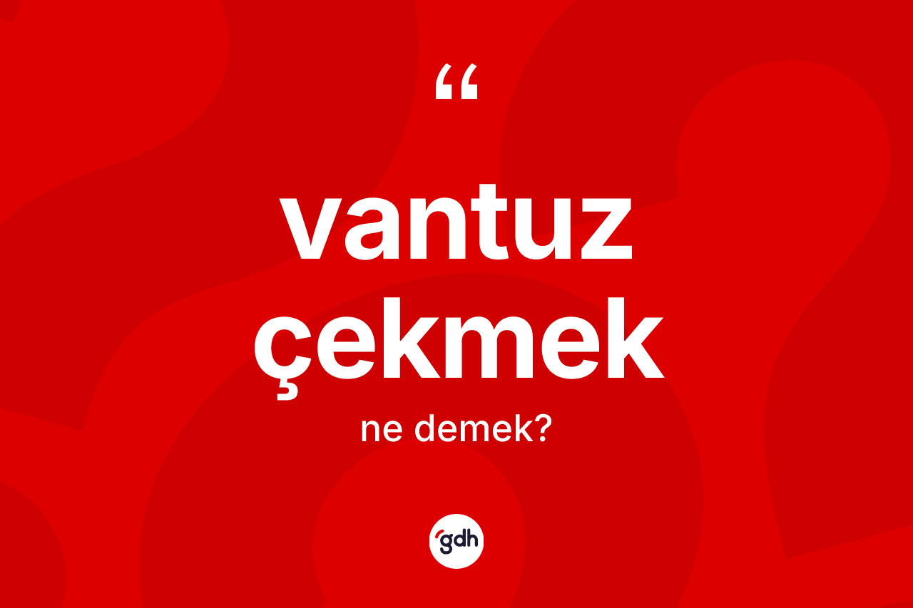 Vantuz çekmek ifadesinin anlamı nedir? Vantuz çekmek sözü nerede kullanılır?