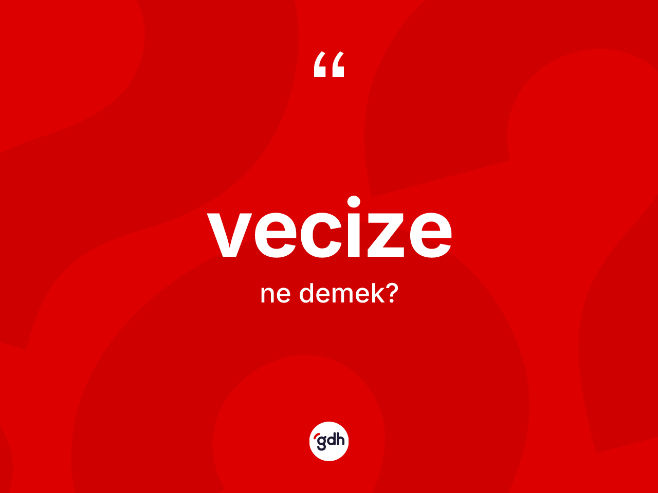 Vecize kelimesi ne demek? Vecize kelimesinin TDK'ya göre açıklaması nedir?