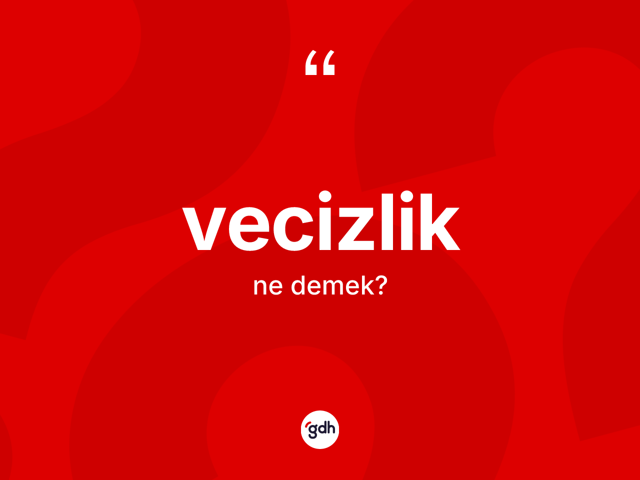 Vecizlik kelimesi nedir? Vecizlik kelimesinin TDK'ya göre açıklaması nedir?