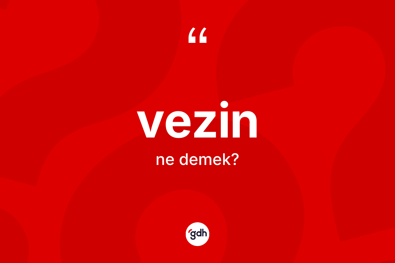 Vezin ne demek? Vezinin TDK'ya göre anlamı nedir?