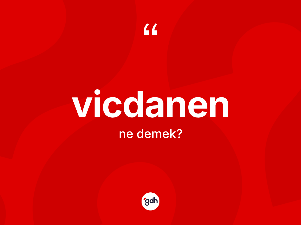 Vicdanen nedir? Vicdanenin TDK'ya göre anlamı nedir?
