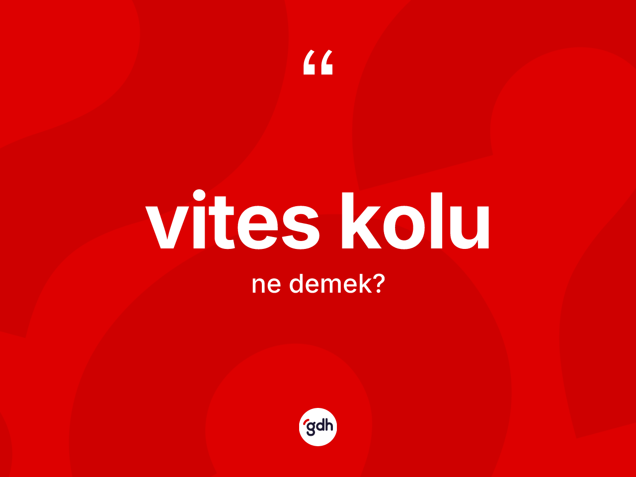 Vites kolu kelimesinin tanımı nedir? Vites kolu kelimesinin kaç farklı anlamı var?