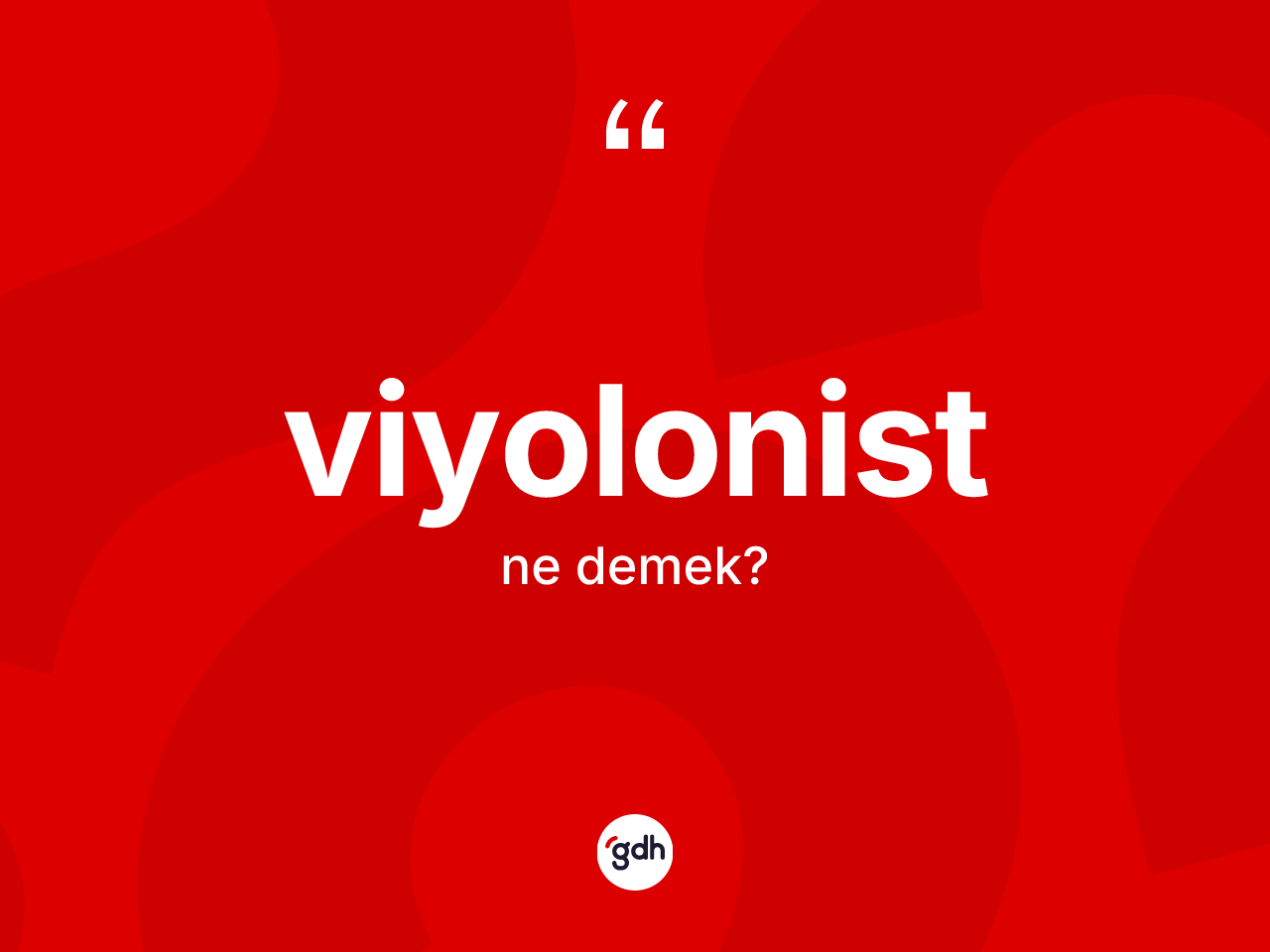 Viyolonist ne anlama gelir? Viyolonist kelimesinin kaç farklı anlamı var?