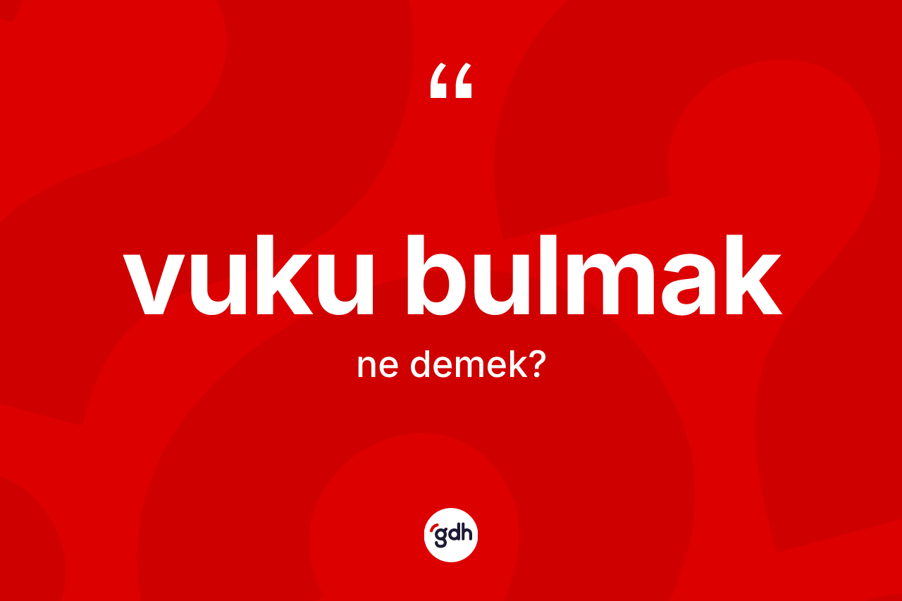 Vuku bulmak ifadesinin kısaca anlamı nedir? Vuku bulmak ifadesinin TDK'ya göre açıklaması nedir?