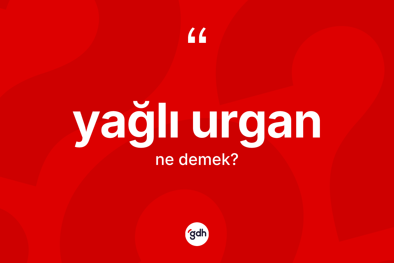 Yağlı urgan ne anlama gelir? Yağlı urgan kelimesinin TDK'ya göre açıklaması nedir?