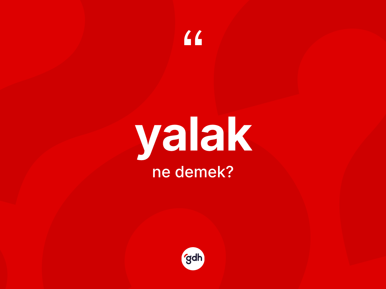 Yalak kelimesi nedir? Yalağın halk arasındaki kullanımı nasıldır?