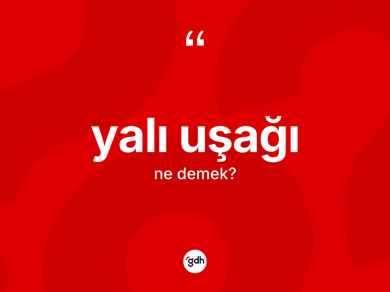 Yalı uşağı ne anlama gelir? Yalı uşağının kısaca tanımı nedir?