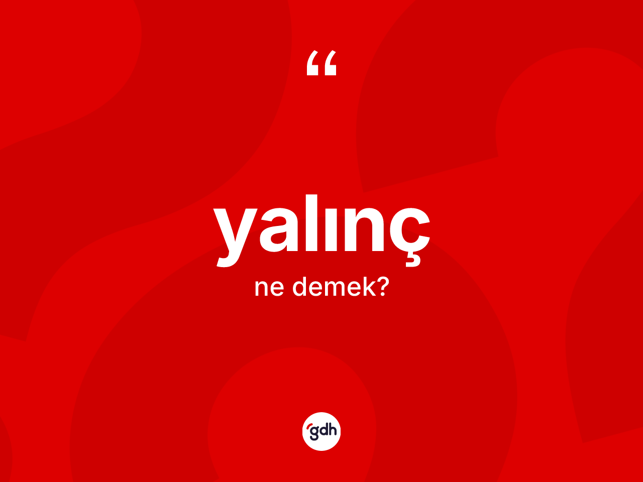 Yalınç kelimesinin anlamı nedir? Yalınç kelimesinin TDK'ya göre açıklaması nedir?