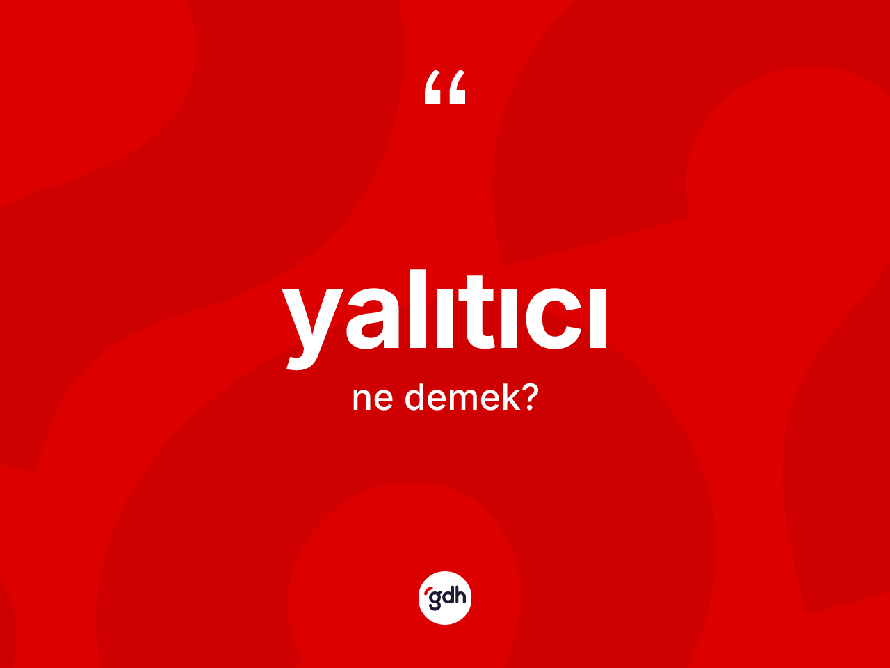Yalıtıcı ne demek? Yalıtıcının kısaca tanımı nedir?