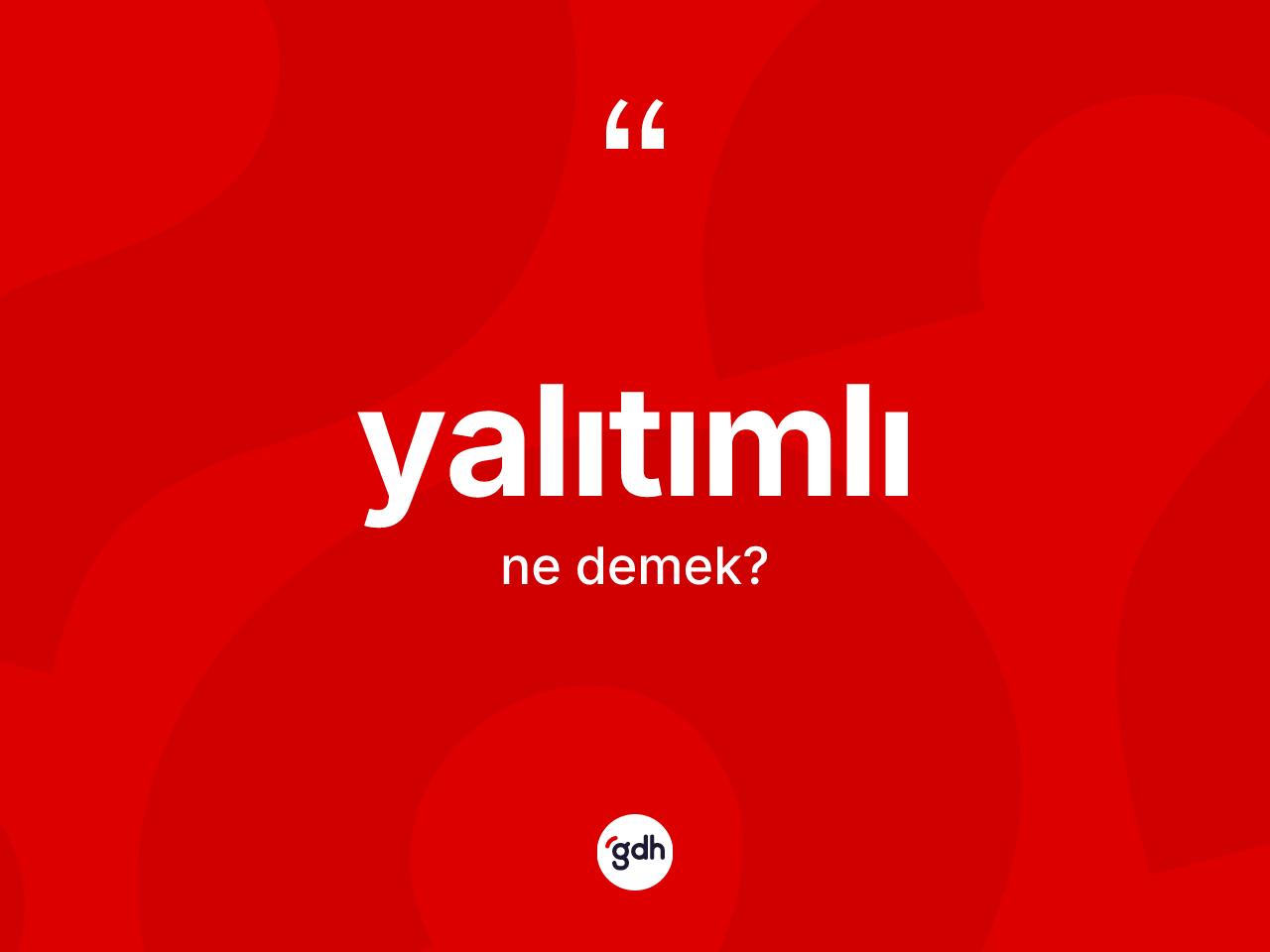 Yalıtımlı ne demek? Yalıtımlının halk arasındaki kullanımı nasıldır?