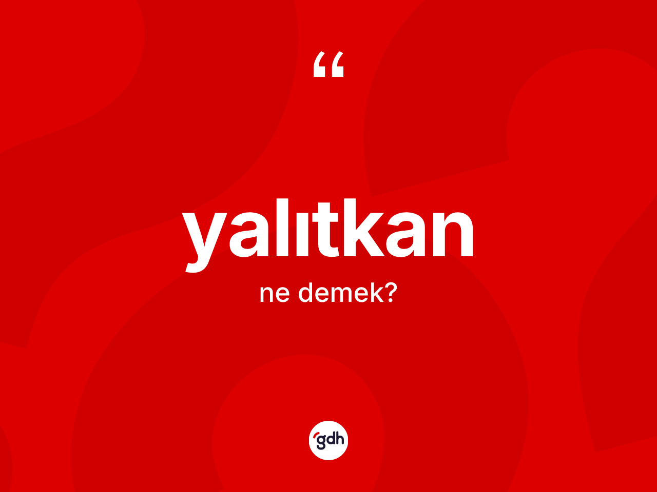 Yalıtkan kelimesinin anlamı nedir? Yalıtkanın TDK'ya göre anlamı nedir?