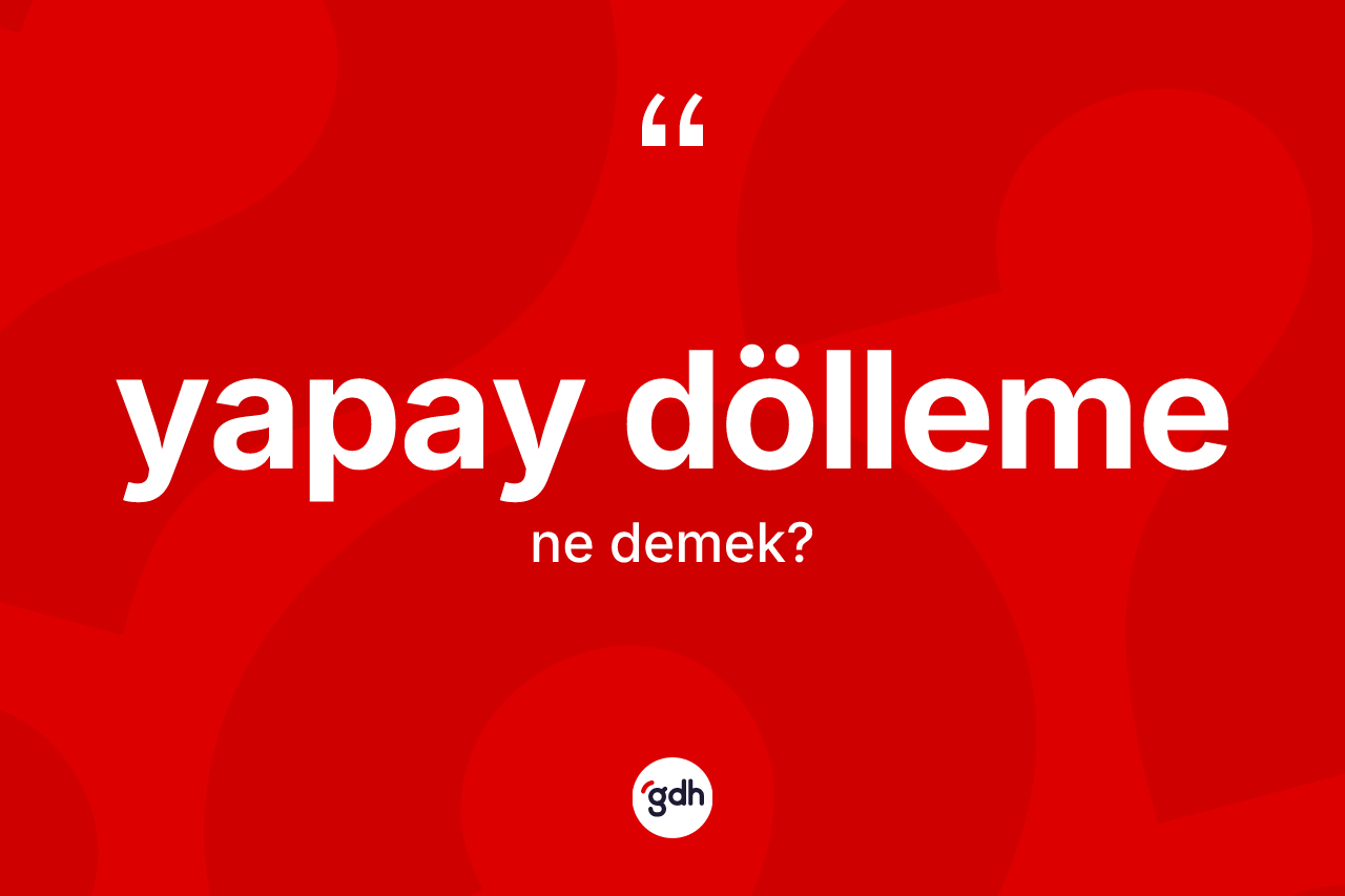 Yapay dölleme ne anlama gelir? Yapay döllemenin halk arasındaki kullanımı nasıldır?