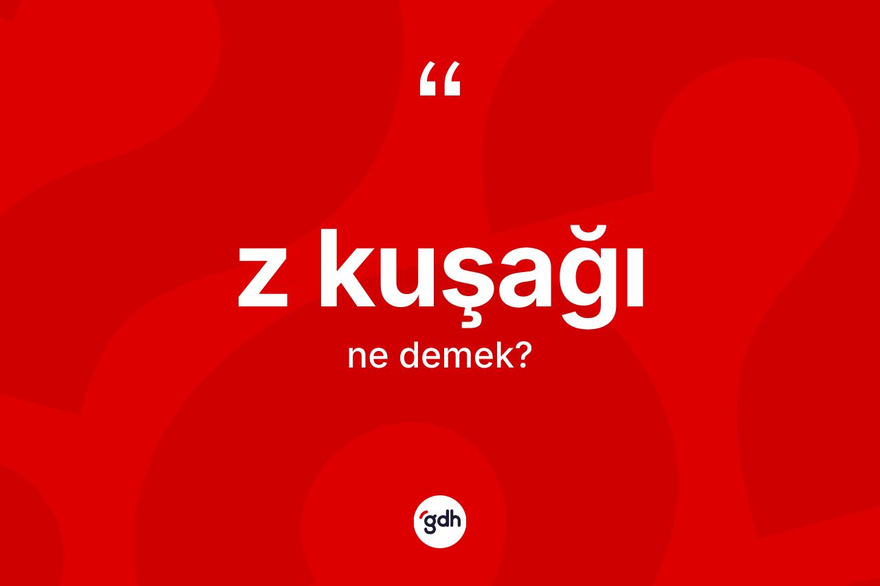 Z kuşağı kelimesinin anlamı nedir? Z kuşağı kelimesinin özellikleri nelerdir?