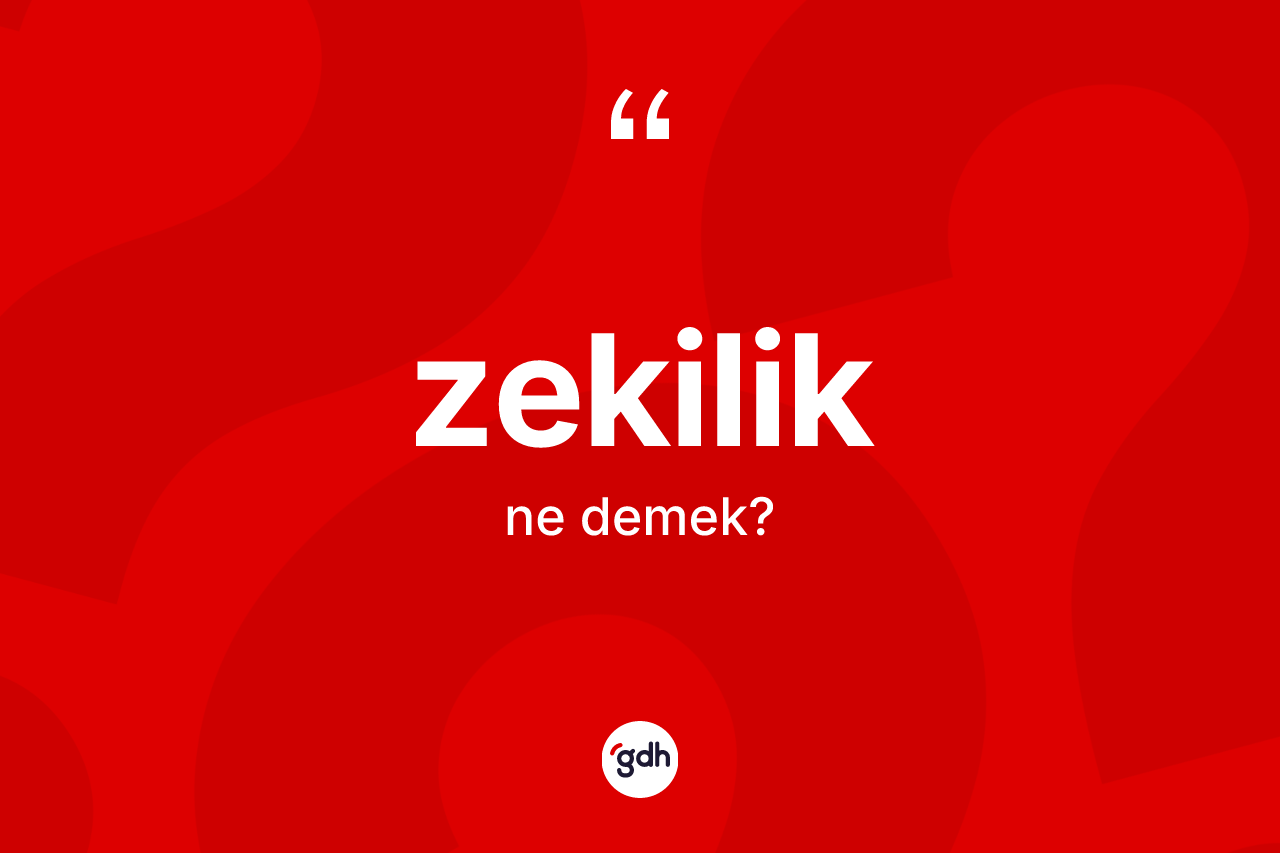 Zekilik ne anlama gelir? Zekiliğin halk arasındaki kullanımı nasıldır?