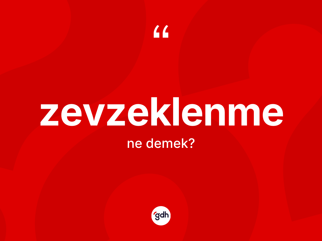 Zevzeklenme ne demek? Zevzeklenme kelimesinin kaç farklı anlamı var?
