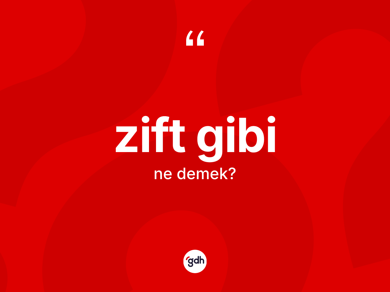 Zift gibi ne anlama gelir? Zift gibi ifadesi hangi durumlarda kullanılır