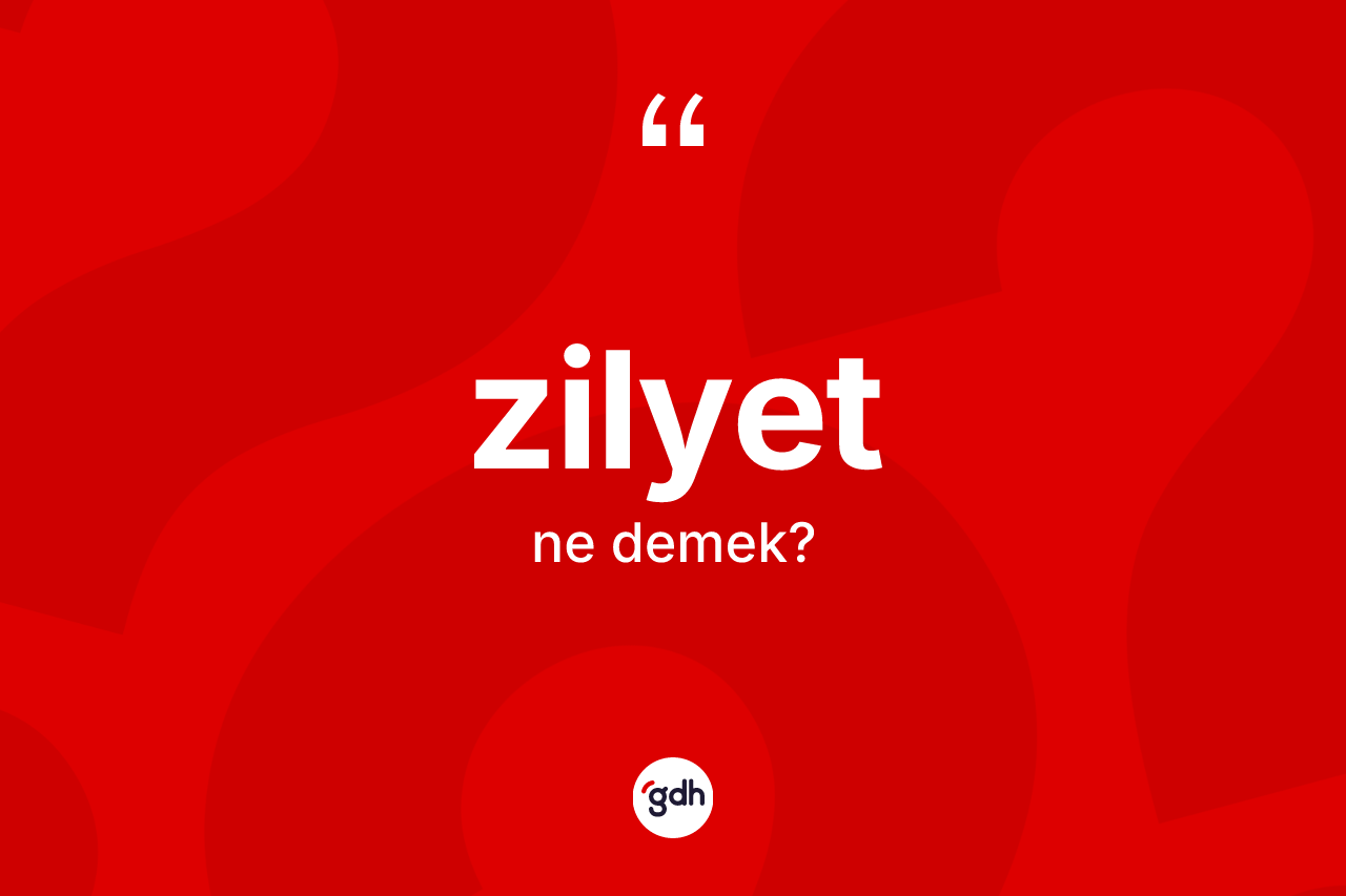 Zilyet kelimesinin tanımı nedir? Zilyedin TDK'ya göre anlamı nedir?